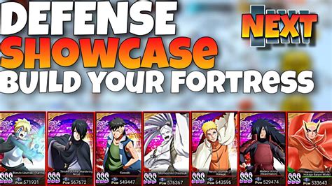 NxB NV Defense Showcase Build Your Fortress Best Shinobi For