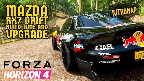 Forza Horizon 4 Mazda Rx7 Drift Build Youtube