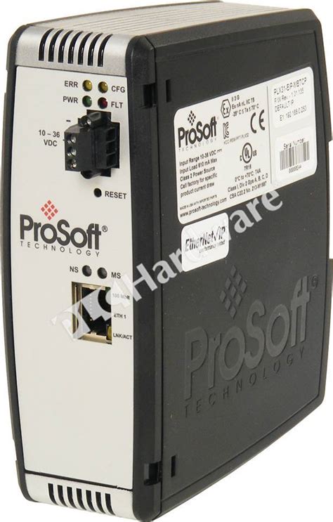 Plc Hardware Prosoft Plx Eip Mbtcp Ethernet Ip To Modbus Tcp Ip Gateway