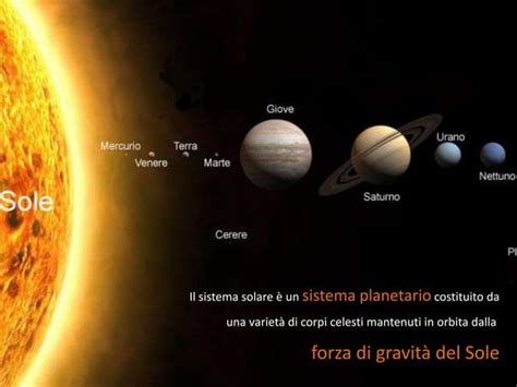 Il Sistema Solare Ppt