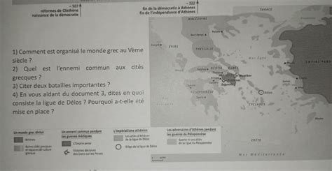 1 Comment est organisé le monde grec au Vème siècle 2 Quel est l