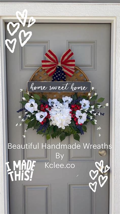 Beautiful Handmade Wreaths By Kclee Co Wreaths Wreath Crafts