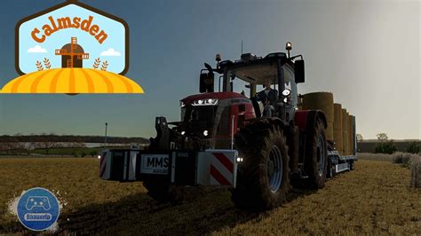 LS22 Calmsden 61 Strohballen Verkaufen Landwirtschafts Simulator