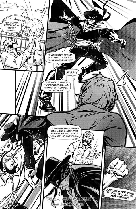 Zorro Black White Noir 漫画 第001册 2022 百度网盘下载 不移之火资源网