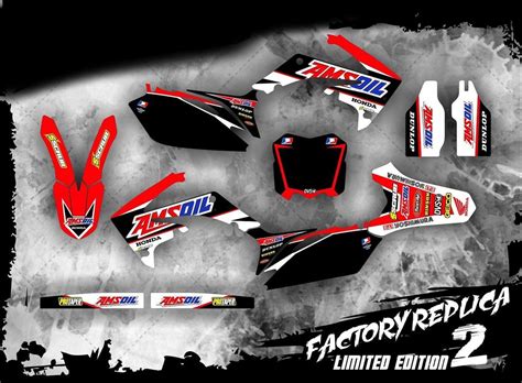 Honda CRF 450R 09 12 U 250R 10 13 Dekore MX Kingz Motocross Shop