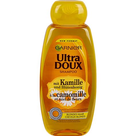 Achat Garnier Ultra Doux Shampooing Camomille Et Miel De Fleurs