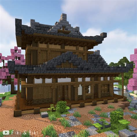 Minecraft Japanese House Tutorial