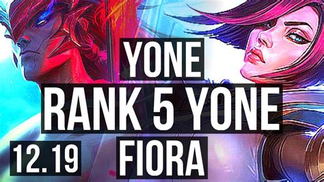 Yone Vs Fiora Top Rank Yone Games Godlike Euw