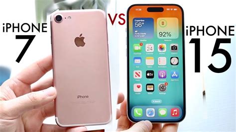 IPhone 15 Vs IPhone 7 Comparison Review YouTube