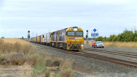 2am5 Pacific National Intermodal Container Train 722023 Poathtv