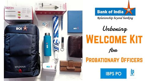 Bank Of India Welcome Kit IBPS PO 2023 Joining Ibpspo