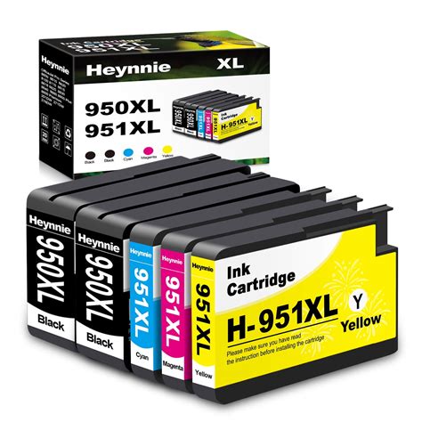 950xl 951xl Ink Cartridges Combo Pack Compatible Ink Cartridge Replacement For Hp 950 951 Xl For