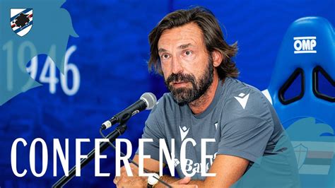 Sampdoria Südtirol la conferenza di Pirlo YouTube