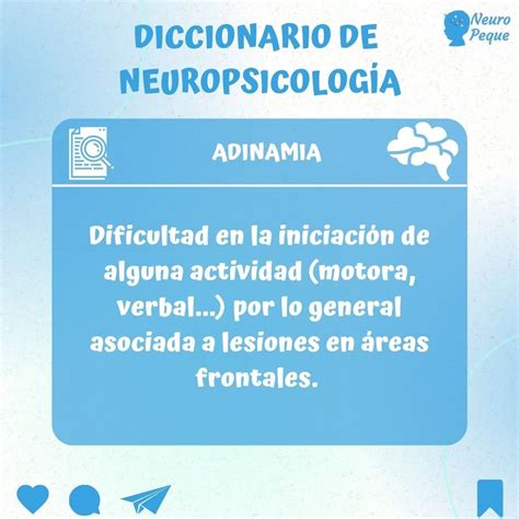 Diccionario de neuropsicología Términos neuropsicológicos