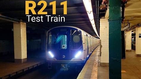 R211 Test Train And R46 Protection Train At Hoyt Schermerhorn Via The C