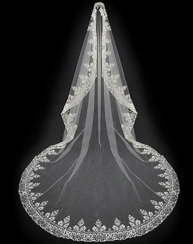 Wedding Veils Exquisite 144 Long Royal Cathedral Lengt Flickr