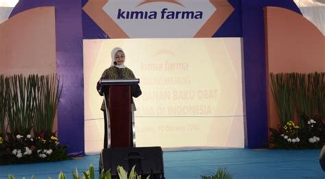 Dukung Kemandirian Industri Farmasi Nasional Pt Kimia Farma Bangun