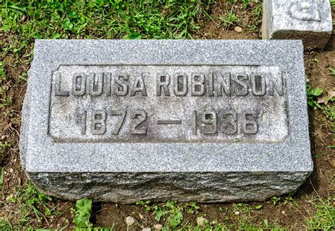 Louisa Robinson 1872 1936 Find A Grave Memorial