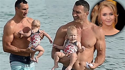Gentle Giant Hayden Panettiere S Boxer Baby Daddy Wladimir Klitschko