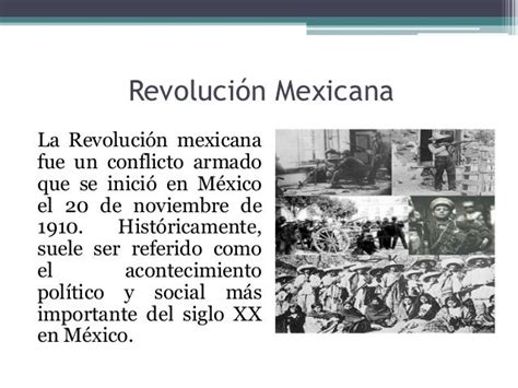 La Revolución Mexicana Resistencia Y Agitación Social