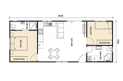 Flat Floor Plan Samples