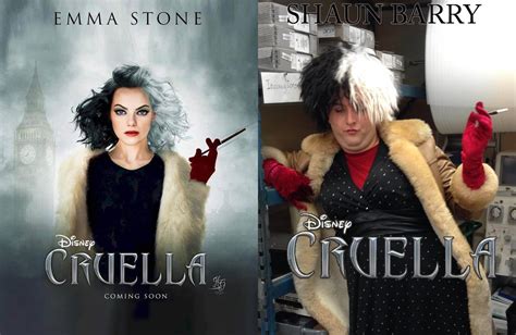 Emma Stone Cruella Poster Emma Stone Is An Edgy Cruella De Vil In