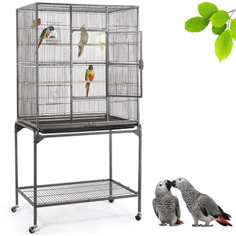 63 Large Bird Cages For Mid Sized Parrot Cockatiels Parakeets Conure