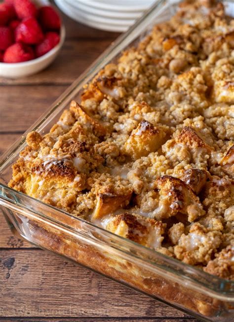 Easy French Toast Casserole Recipe I Wash You Dry