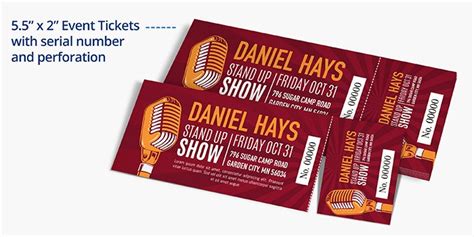 Print Event Tickets Online – Custom Ticket Printing| PrintRunner