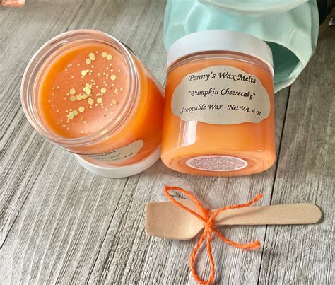 Pumpkin Cheesecake Scoopable Wax Melt Scoopable Soy Wax Melt Etsy