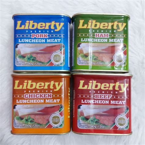 Liberty Luncheon Meat Pork Beef Chicken 340g Lazada PH