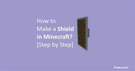 How To Make A Shield In Minecraft In Step By Step