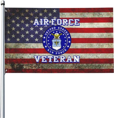 United States Air Force Veteran Flag 3x5 Ft Garden Flag