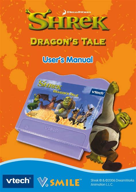 Vsmile Shrek Dragons Tale Vtech