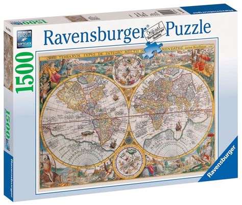 Ravensburger Historical Map Puzzle 1500 pieces | Buy online at The Nile