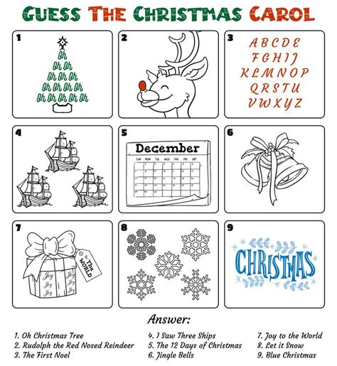 The Christmas Carol Worksheet For Kids To Learn How To Write And Draw It