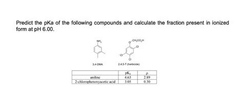 Answered Predict The Pka Of The Following Bartleby