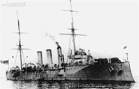 Navi Da Guerra Hms Amethyst 1903 Incrociatore Esploratore