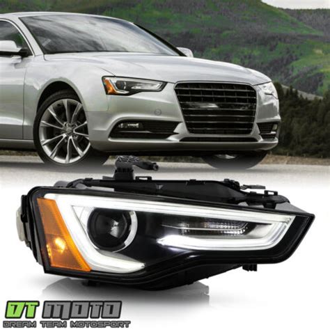 2013 2017 Audi A5 S5 HID Xenon W O AFS LED DRL Projector Headlight