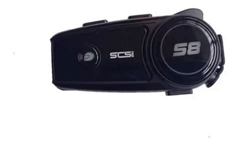 Intercomunicador Bluetooth Para Casco Moto Scs S Fm Mts Cuotas