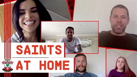 Saints At Home Danny Ings James Beattie Alisha Ware Alek Gross