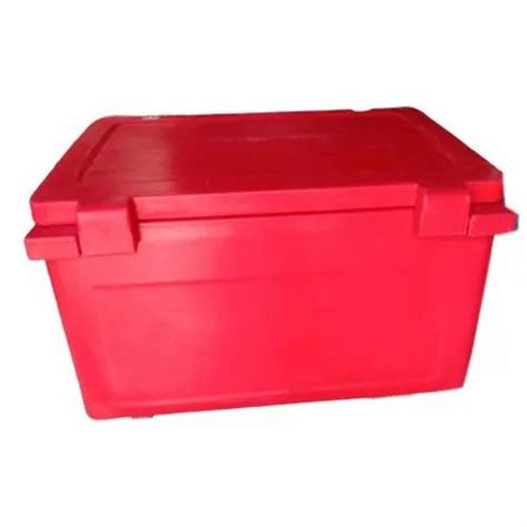 Duraca Plast Plastic Ltr Red Insulated Ice Box At Rs Piece In Kalol