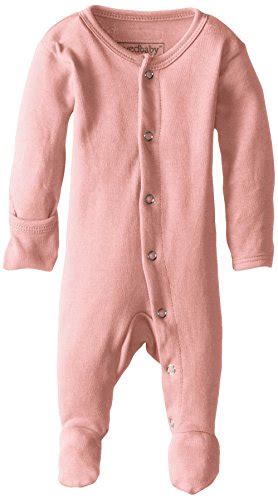 Lovedbaby Unisex Baby Organic Cotton Gloved Sleeve Footed Overall