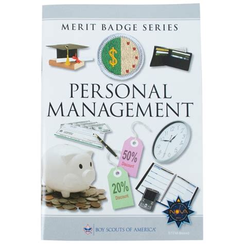 Personal Management Merit Badge Pamphlet BSA CAC Scout Shop