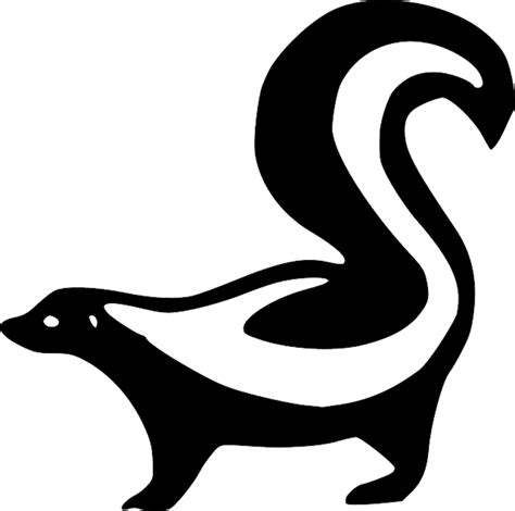 Download High Quality skunk clipart printable Transparent PNG Images ...