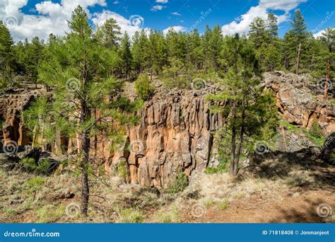 Sycamore Canyon Rim Trail In Arizona Stock Photo Image Of Cliffs