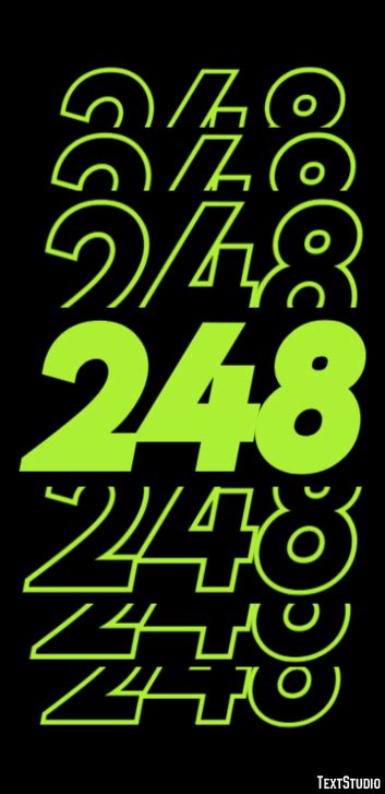 248 Text Effect and Logo Design Number
