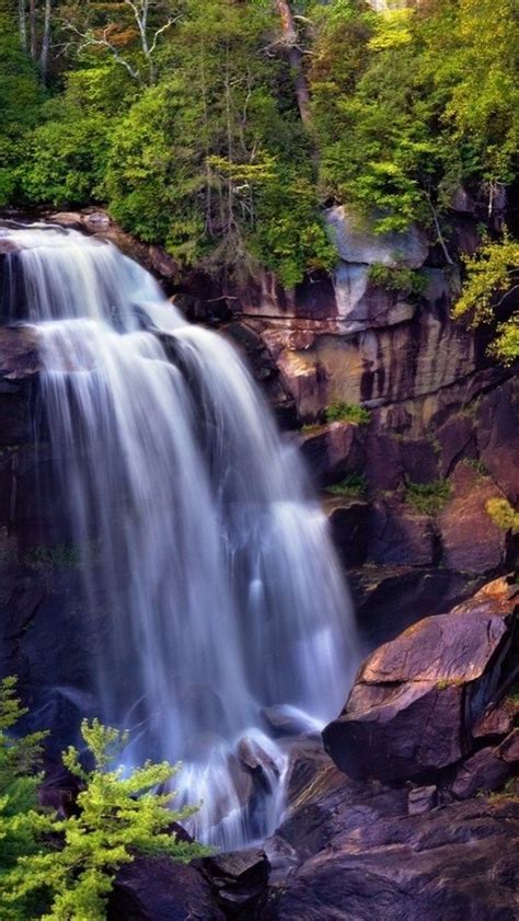 Nantahala National Forest, Upper Whitewater Falls wallpaper - backiee