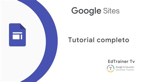 Cómo usar GOOGLE SITES Tutorial completo Workspace Sites YouTube