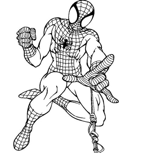 Printable Spiderman Christmas Coloring Pages Warehouse Of Ideas